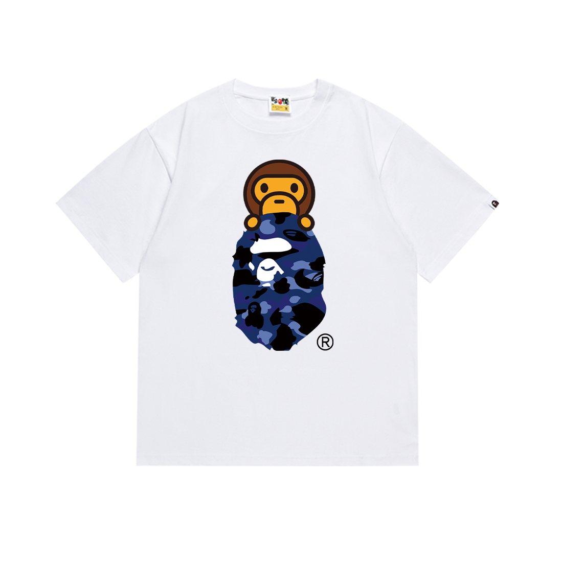 BAPE Camo Ape-Head Graphic T-Shirt