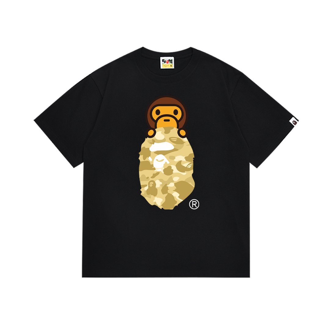 BAPE Camo Ape-Head Graphic T-Shirt