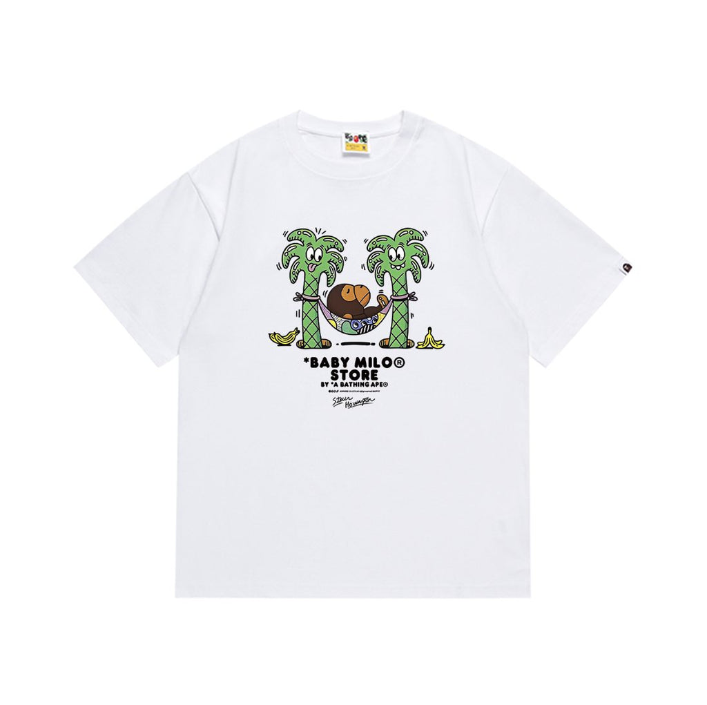 BAPE Baby Milo Palm Tree Graphic T-Shirt