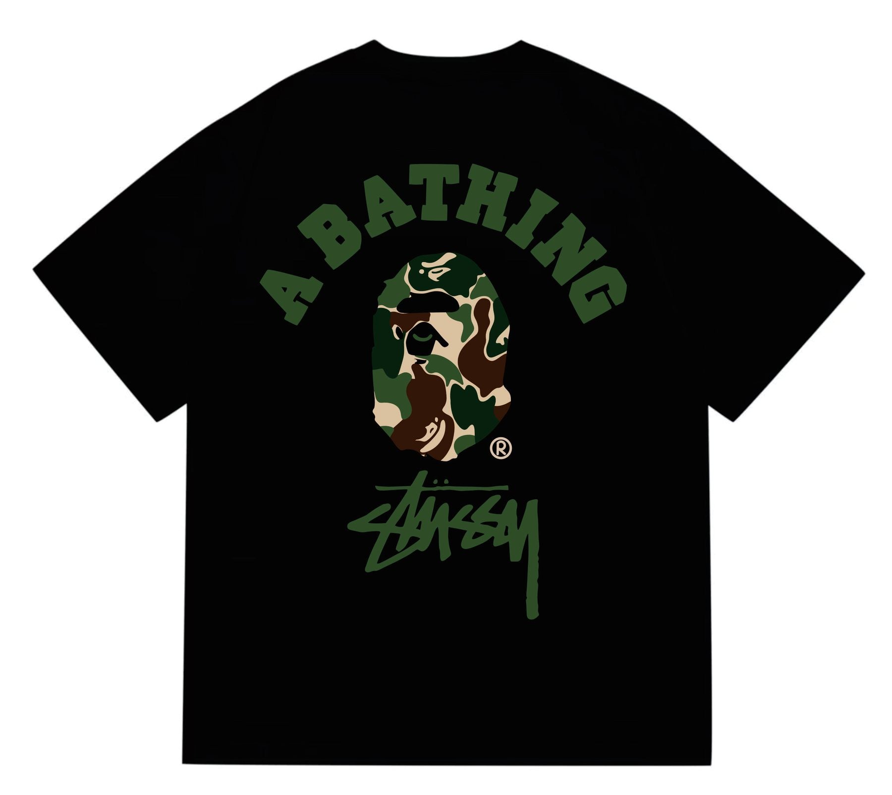 BAPE Back Graphic Short-Sleeve T-Shirt