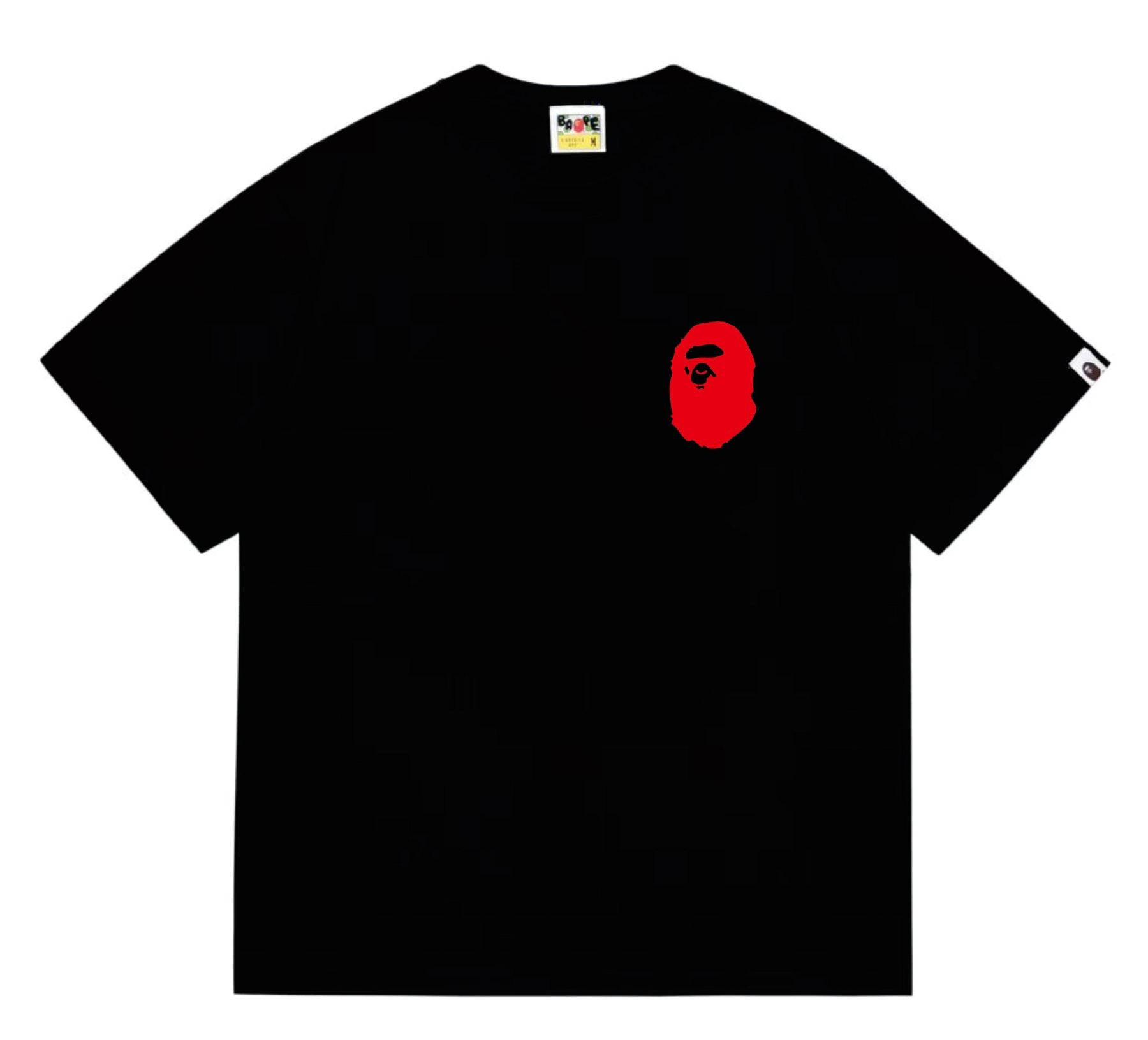BAPE Chest Graphic Back Print T-Shirt