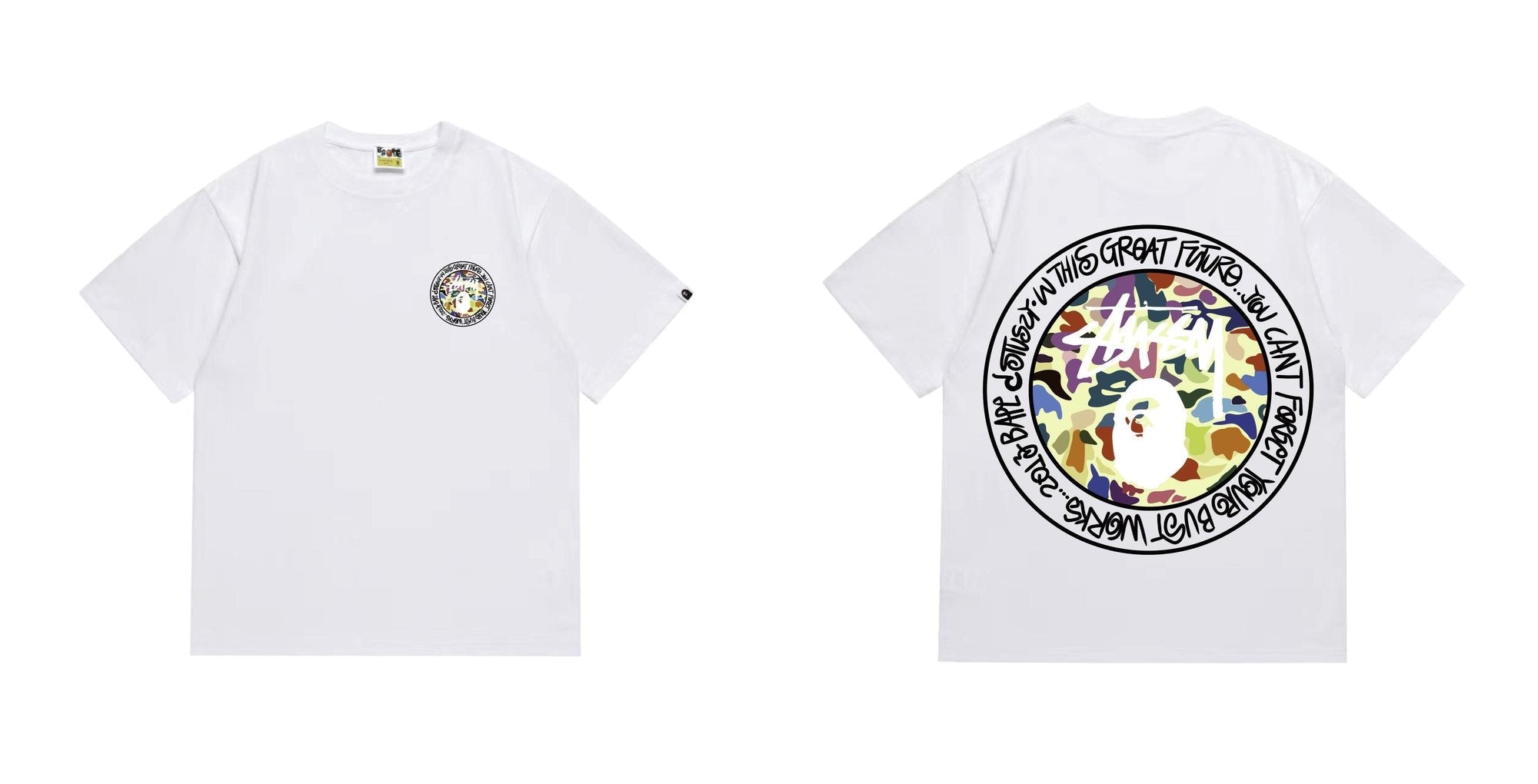 BAPE Circular Ape Graphic T-Shirt