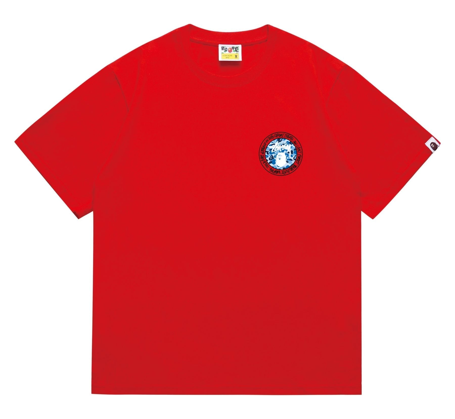 BAPE Circular Camo Back Graphic T-Shirt