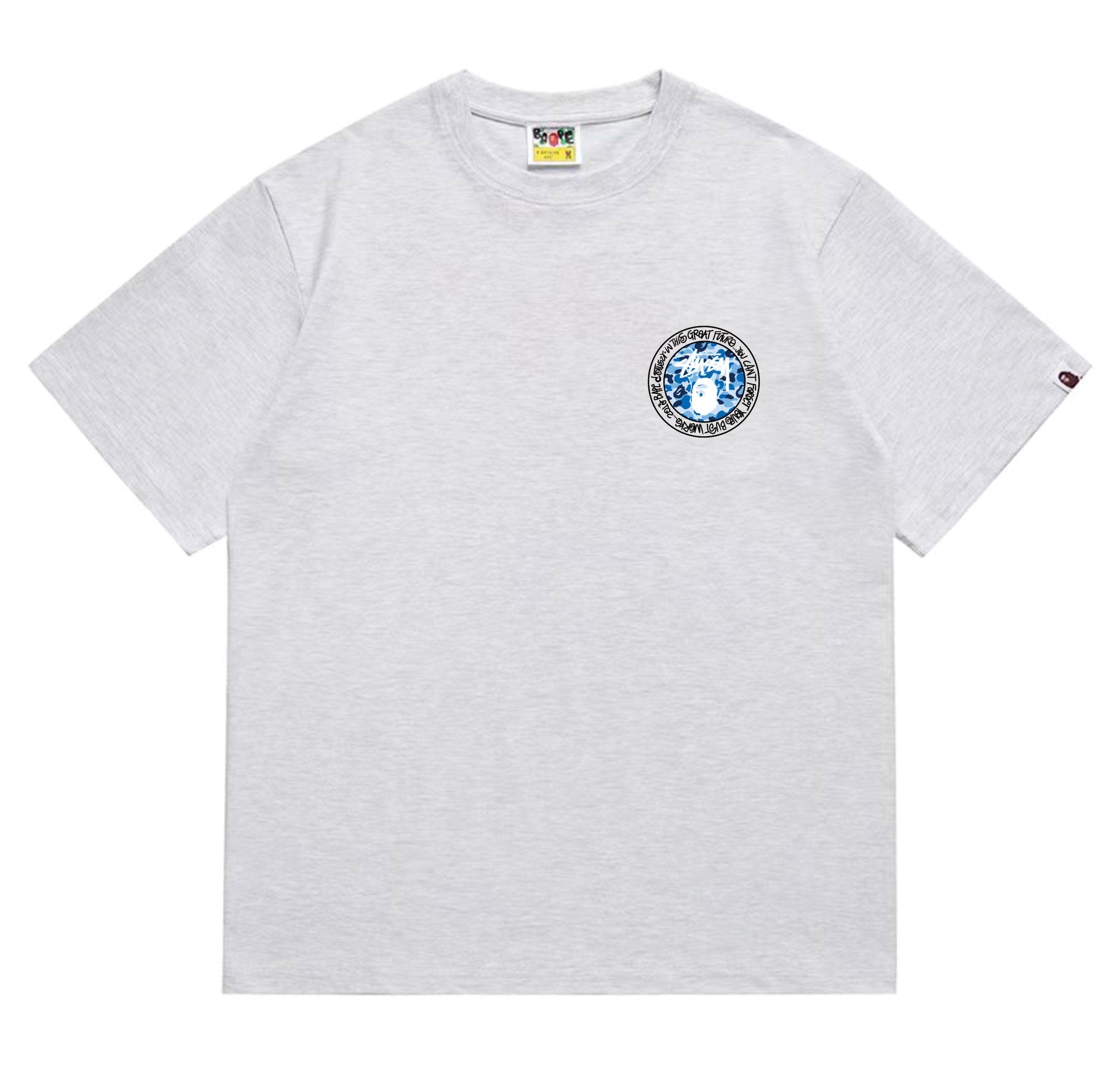 BAPE Circular Camo Back Graphic T-Shirt