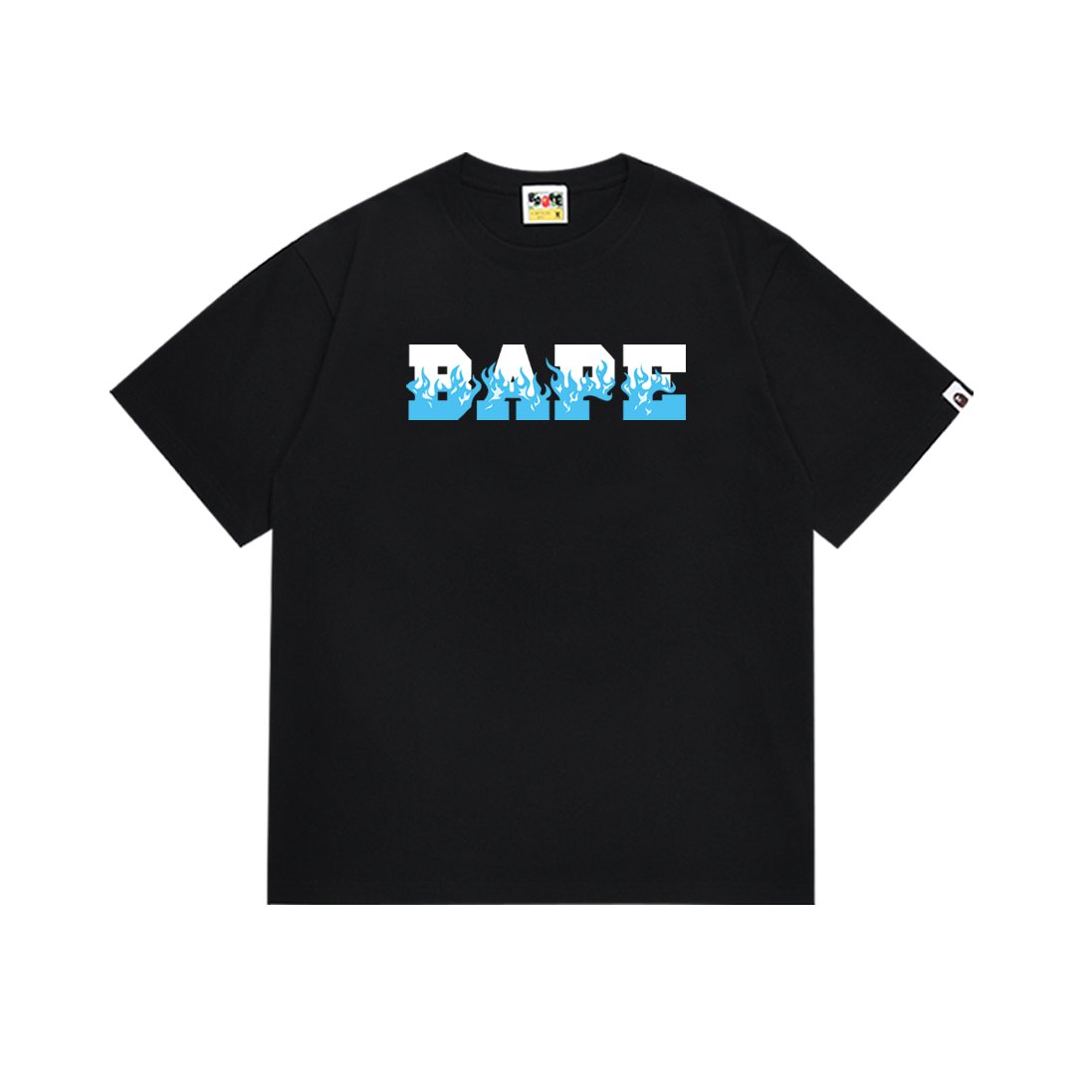 BAPE Blue Camo Graphic T-Shirt