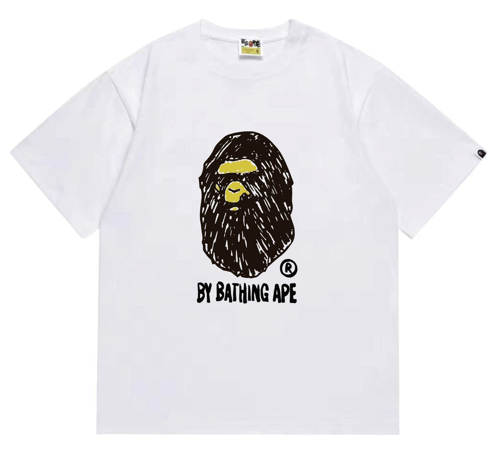 BAPE Ape Face Graphic Short-Sleeve T-Shirt