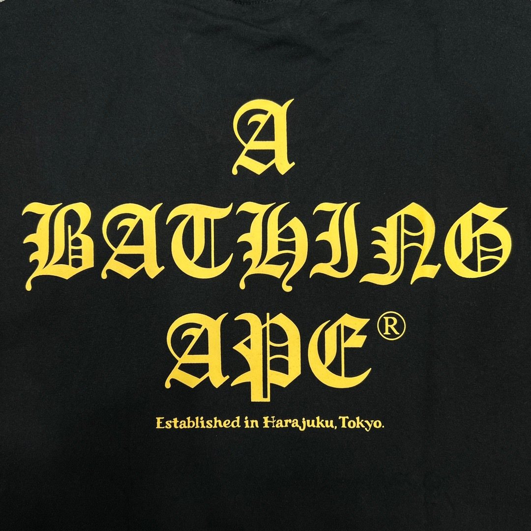 BAPE Ape-Head Front & Back Graphic T-Shirt