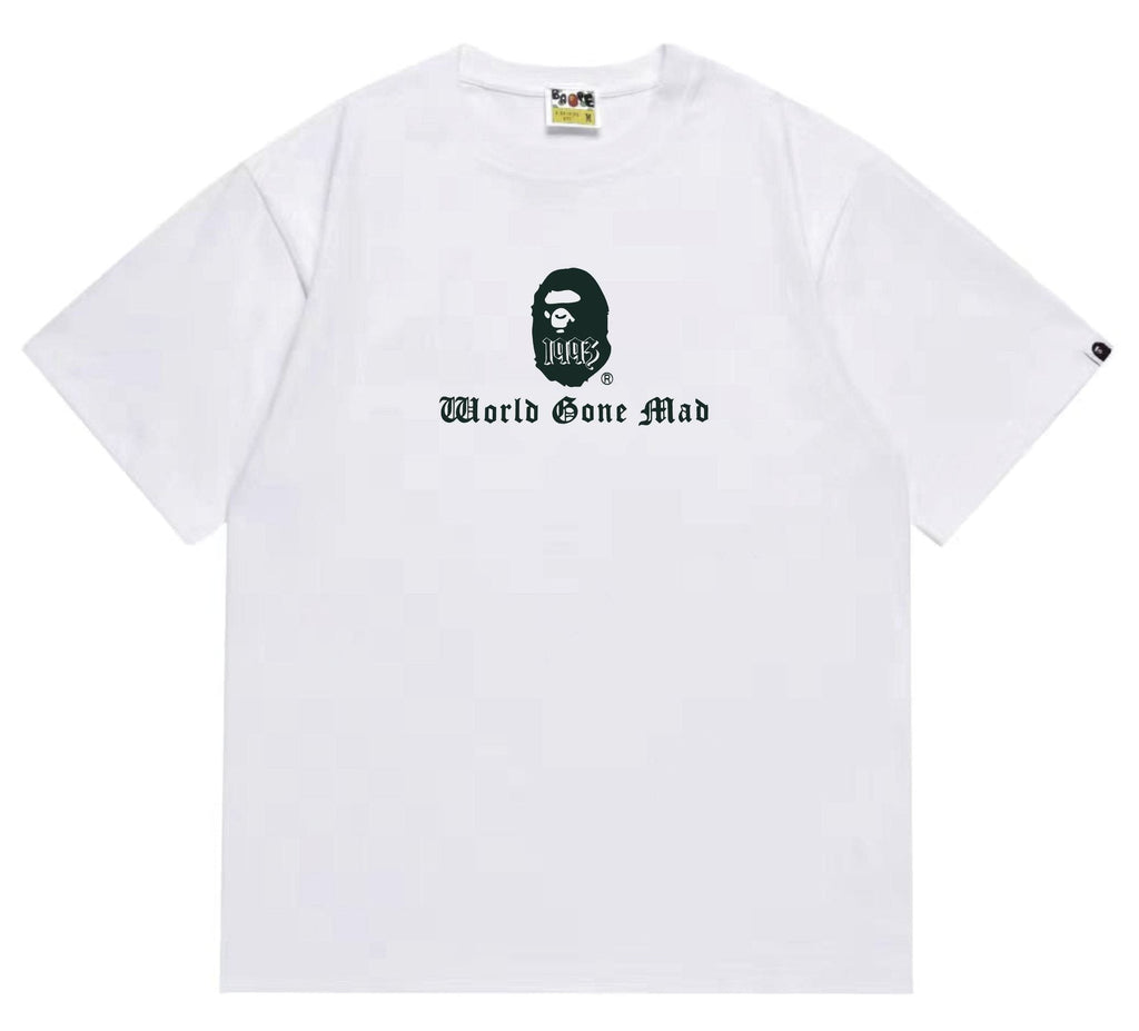 BAPE Ape-Head Front & Back Graphic T-Shirt