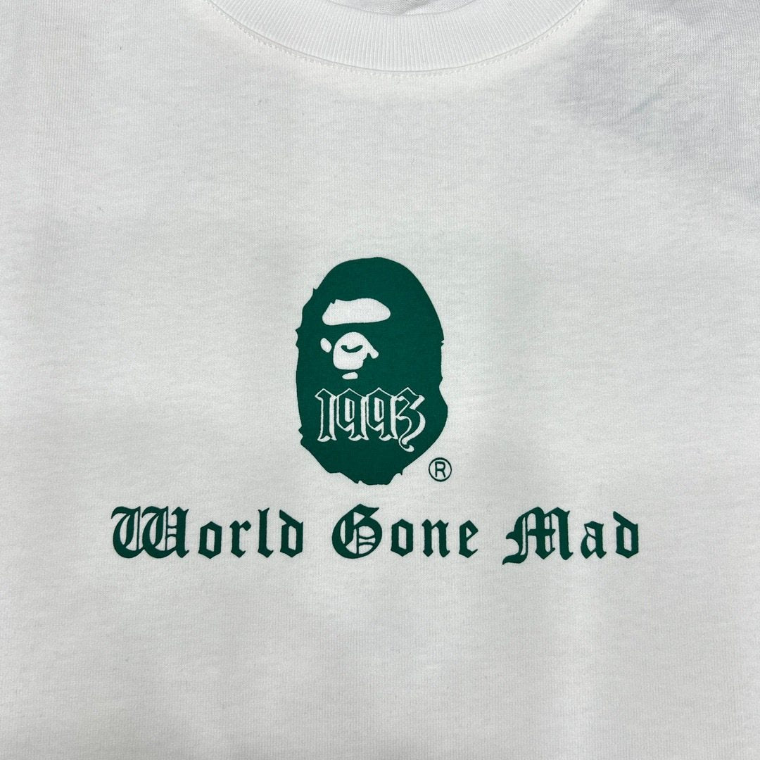 BAPE Ape-Head Front & Back Graphic T-Shirt