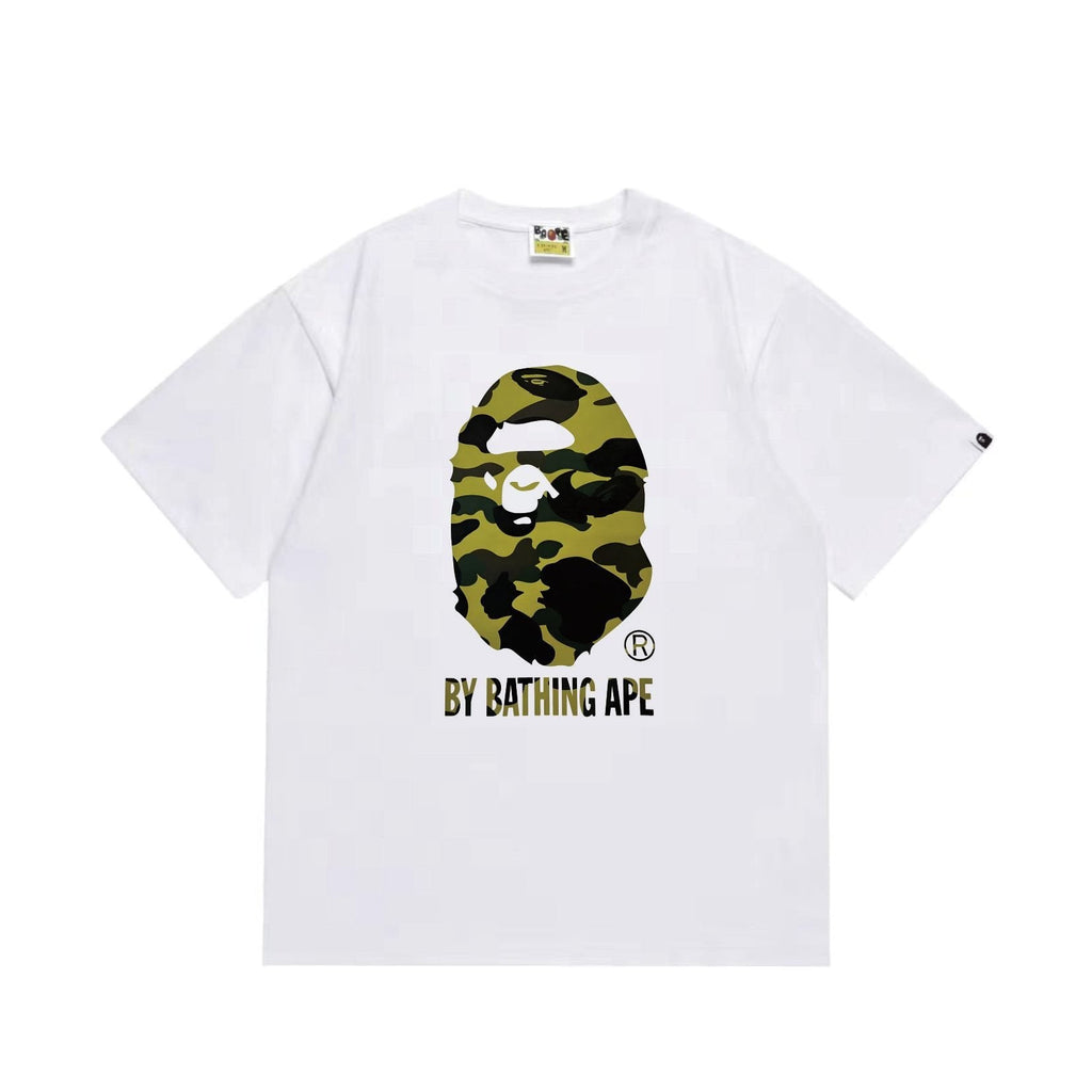 BAPE Camo Head Graphic Short-Sleeve T-Shirt