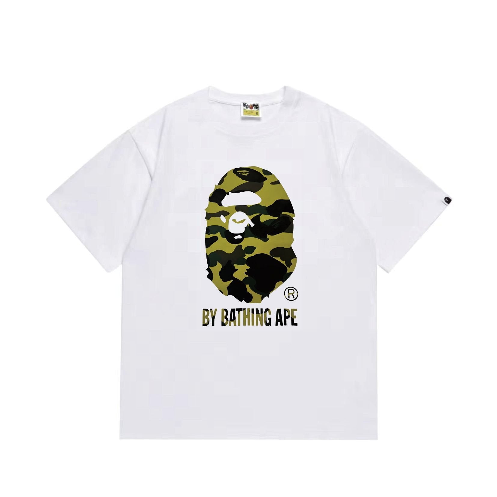 BAPE Camo Head Graphic Short-Sleeve T-Shirt