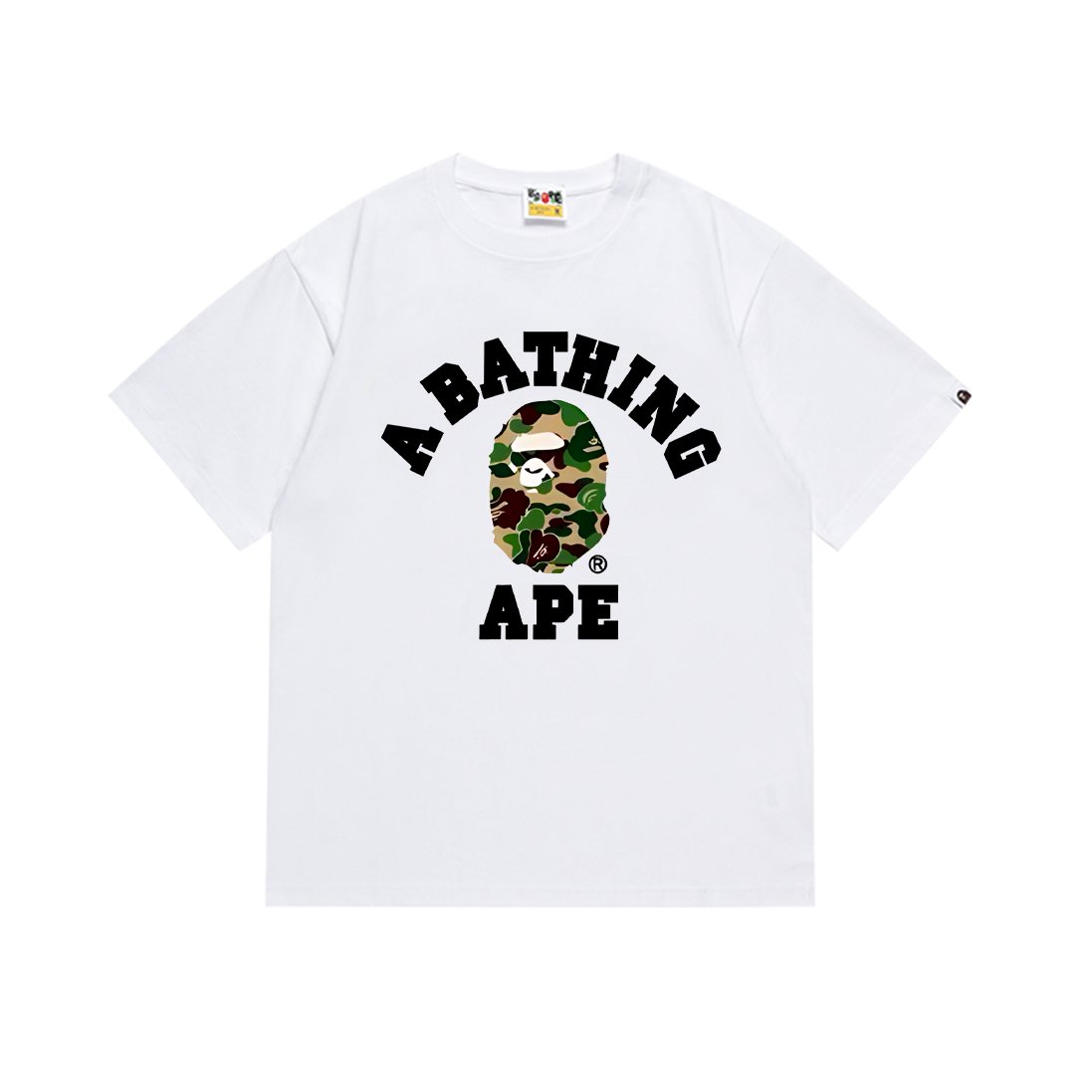 BAPE Camo Ape-Head Short-Sleeve T-Shirt