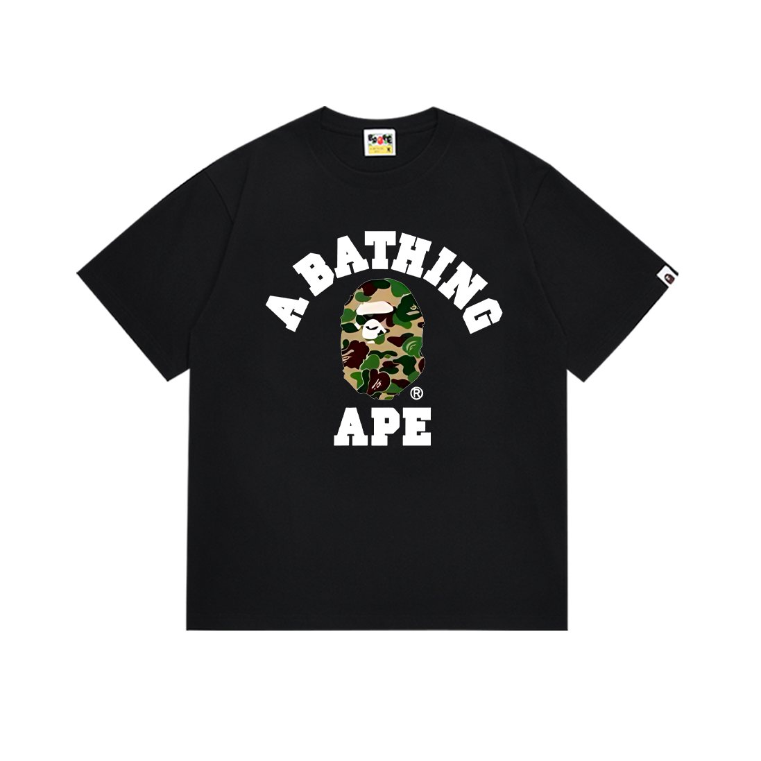 BAPE Camo Ape-Head Short-Sleeve T-Shirt