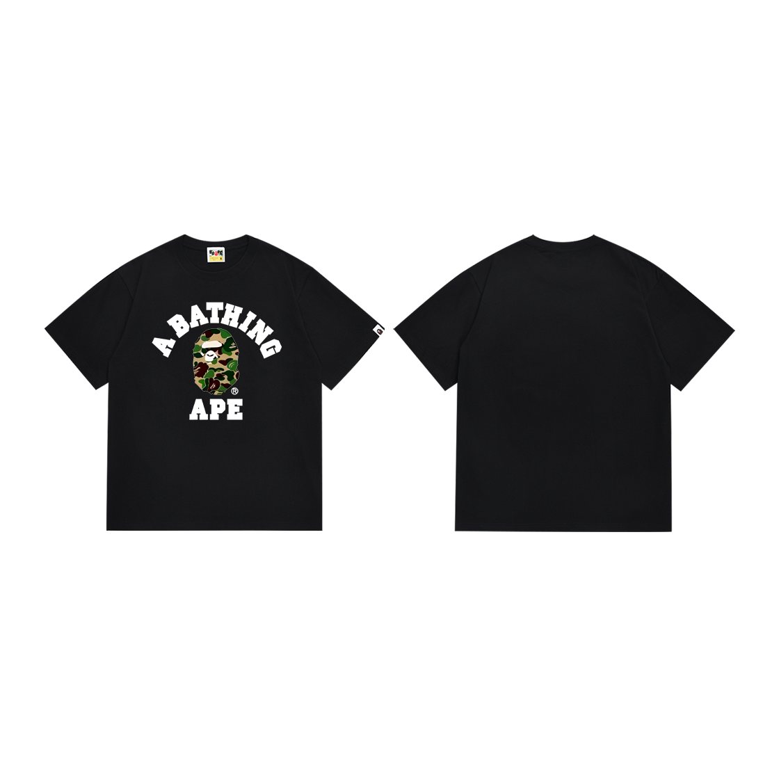 BAPE Camo Ape-Head Short-Sleeve T-Shirt