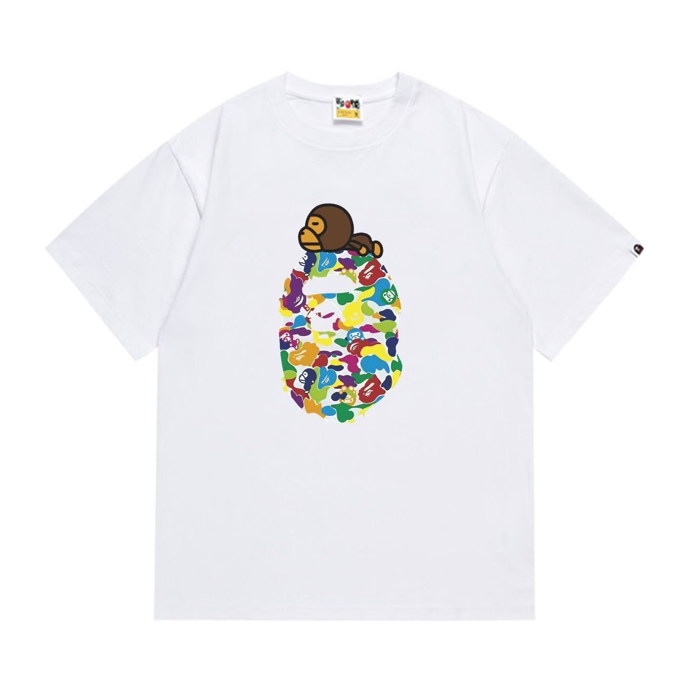 BAPE Camo Character Graphic T-Shirt