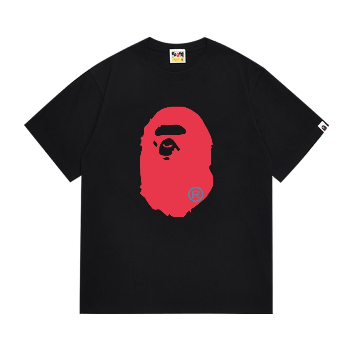 BAPE Black Front Graphic T-Shirt