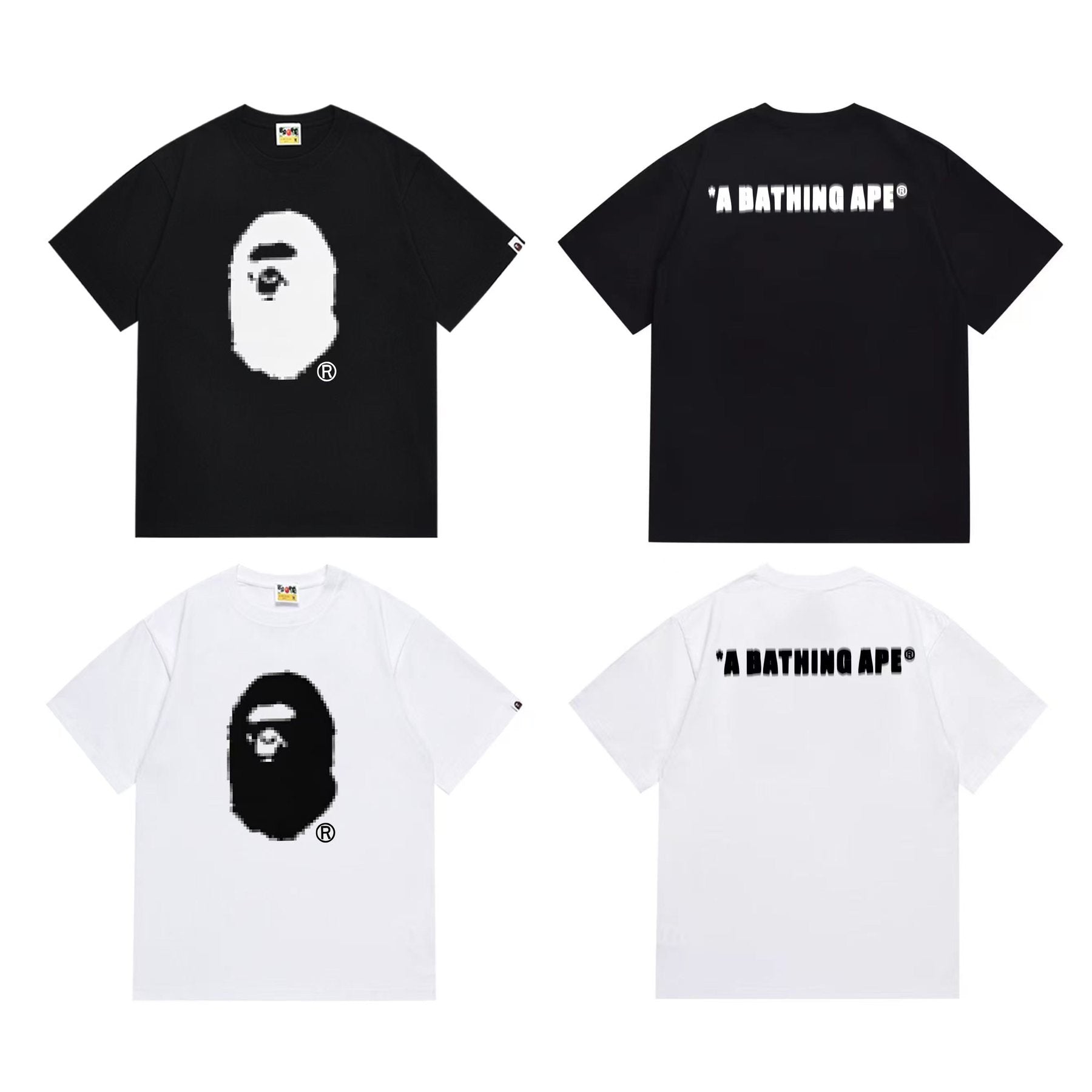 BAPE Ape Head Graphic Short-Sleeve T-Shirt