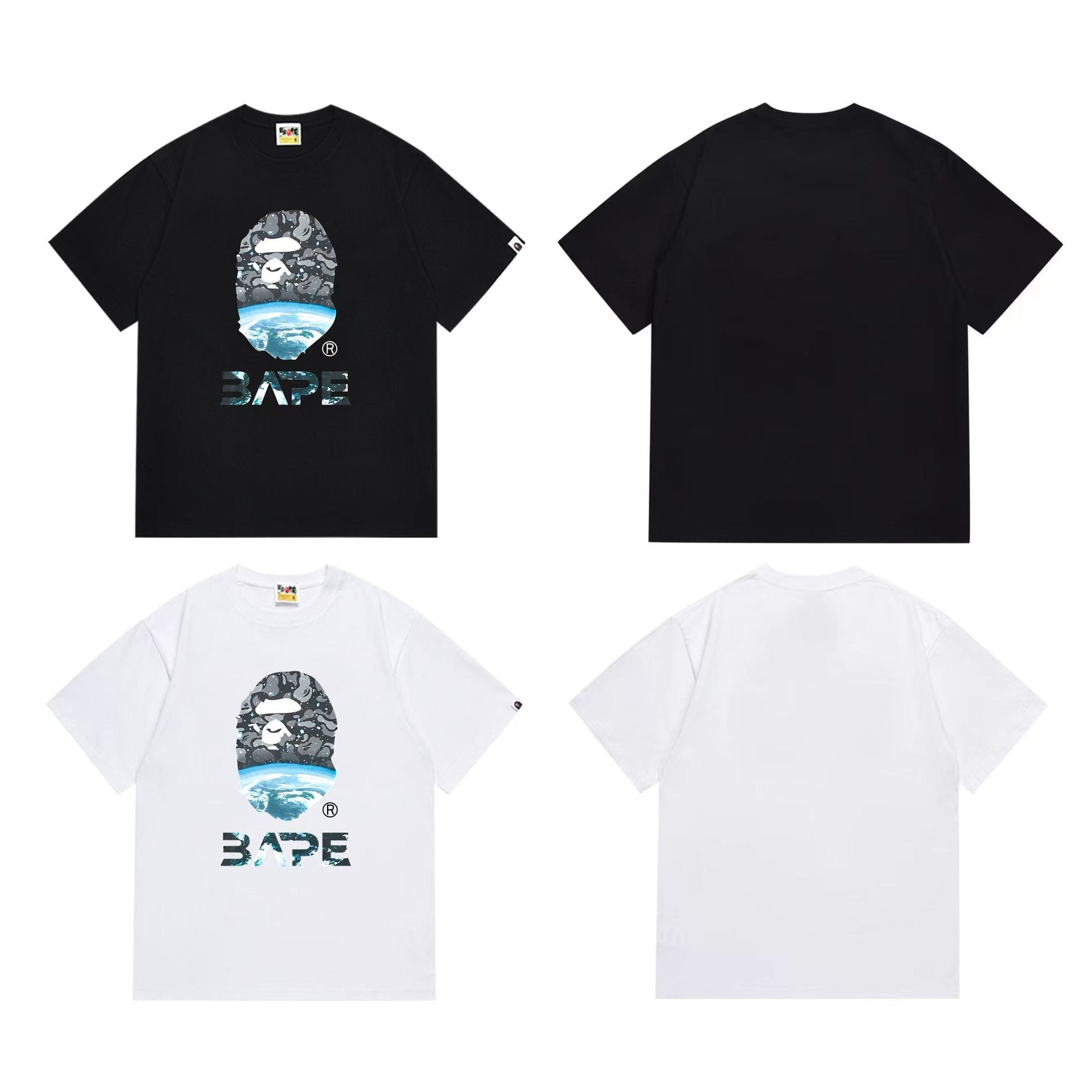 BAPE Ape Ocean Graphic Short-Sleeve T-Shirt