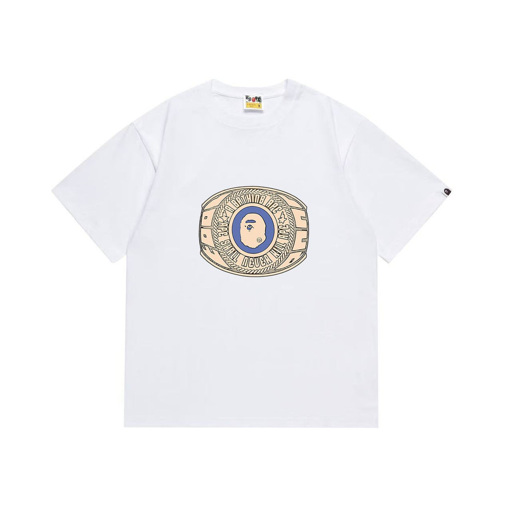 BAPE Circular Front Graphic Short-Sleeve T-Shirt