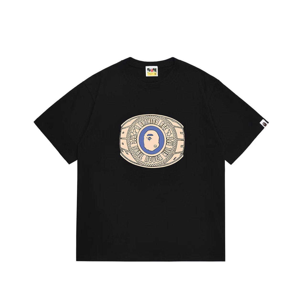 BAPE Circular Front Graphic Short-Sleeve T-Shirt