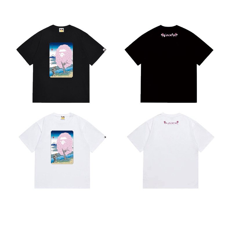 BAPE Cherry Blossom Graphic T-Shirt