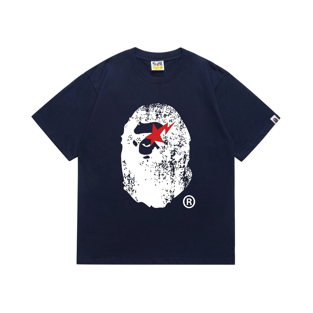 BAPE Ape Face Graphic Short-Sleeve T-Shirt