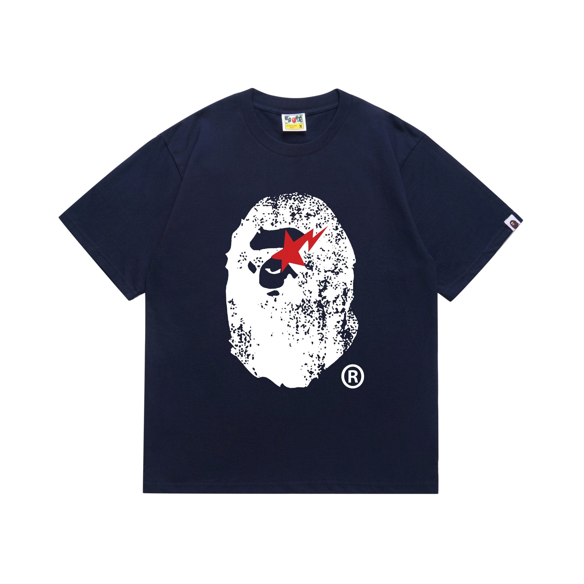 BAPE Ape Face Graphic Short-Sleeve T-Shirt