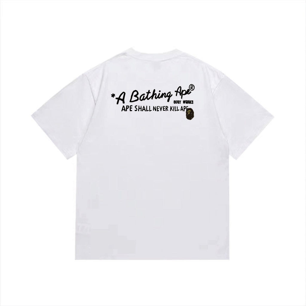 BAPE Chest & Back Graphic T-Shirt