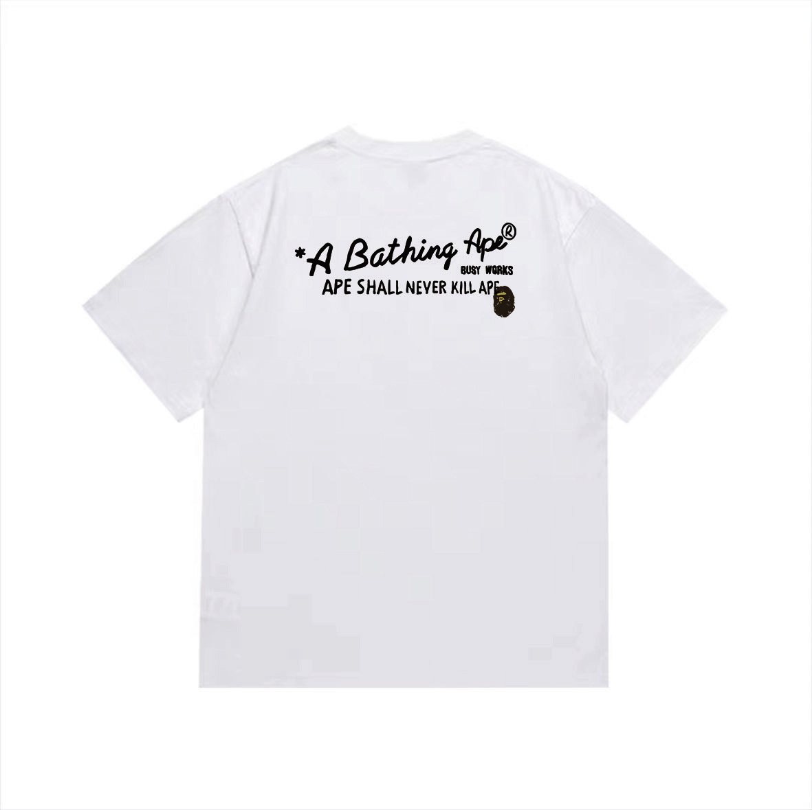 BAPE Chest & Back Graphic T-Shirt