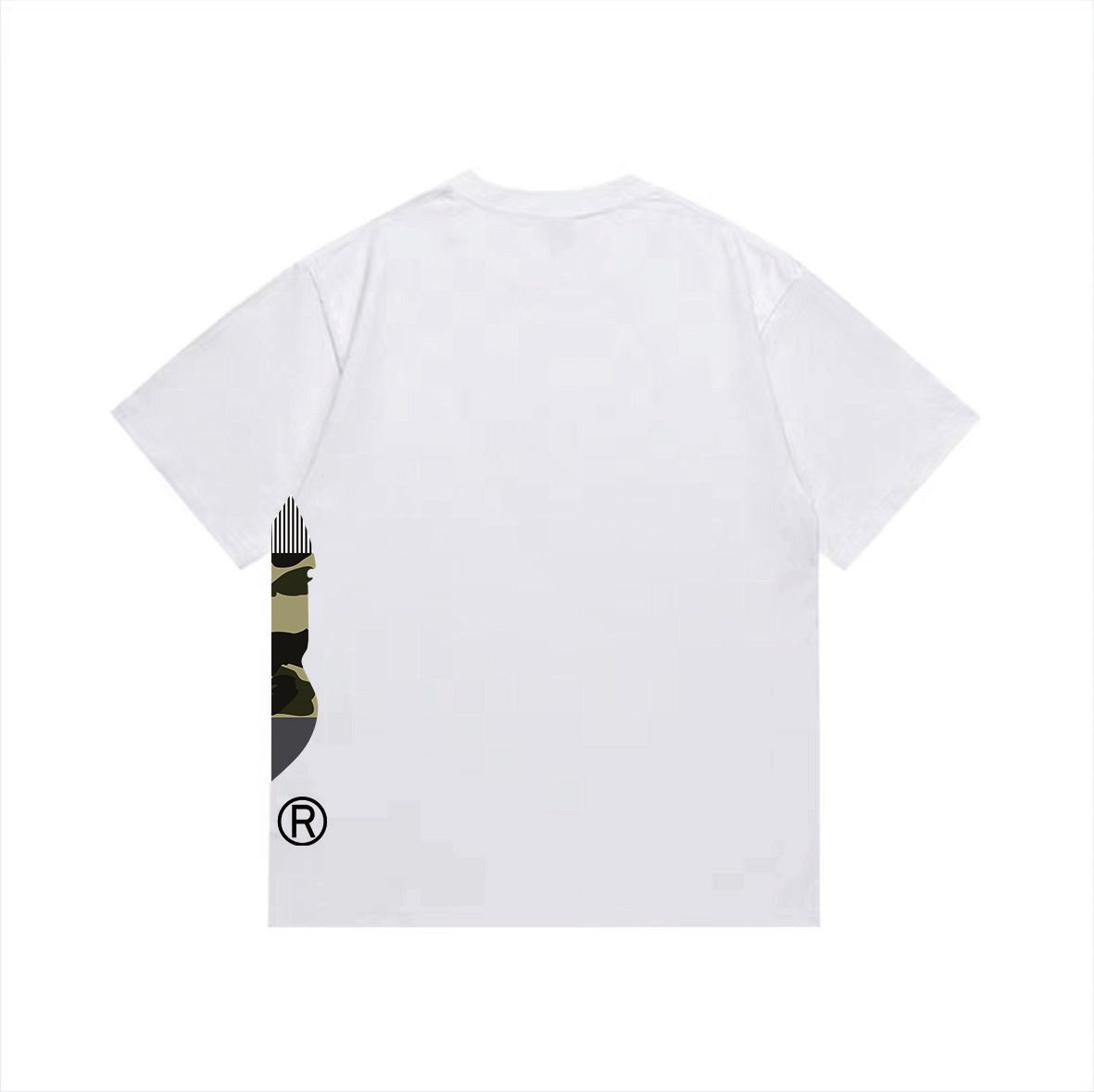BAPE Camo Ape Face Graphic Short-Sleeve T-Shirt