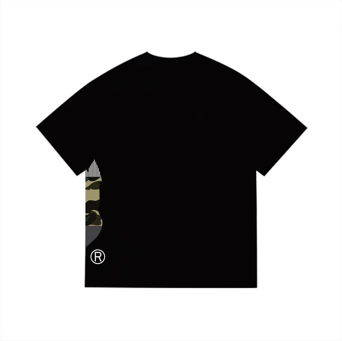 BAPE Camo Ape Face Graphic Short-Sleeve T-Shirt