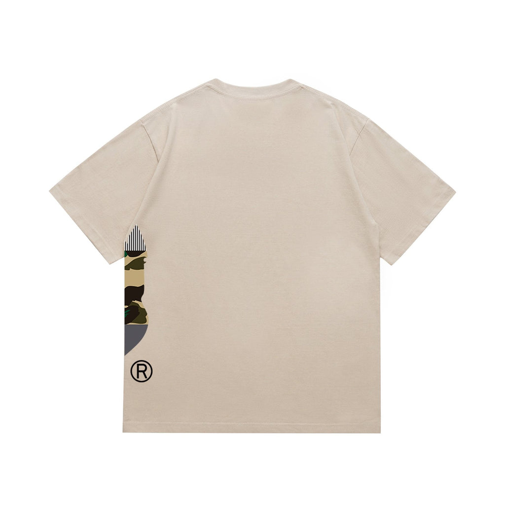 BAPE Camo Ape Face Graphic Short-Sleeve T-Shirt