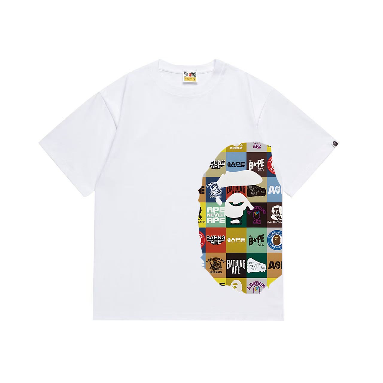 BAPE Chest and Back Graphic Short-Sleeve T-Shirt