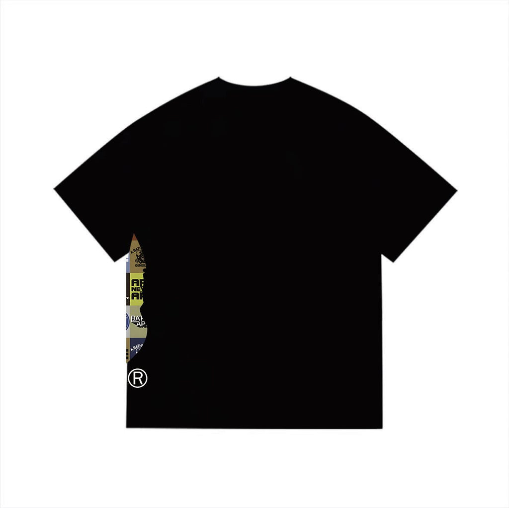 BAPE Ape-Head Collage Short-Sleeve T-Shirt