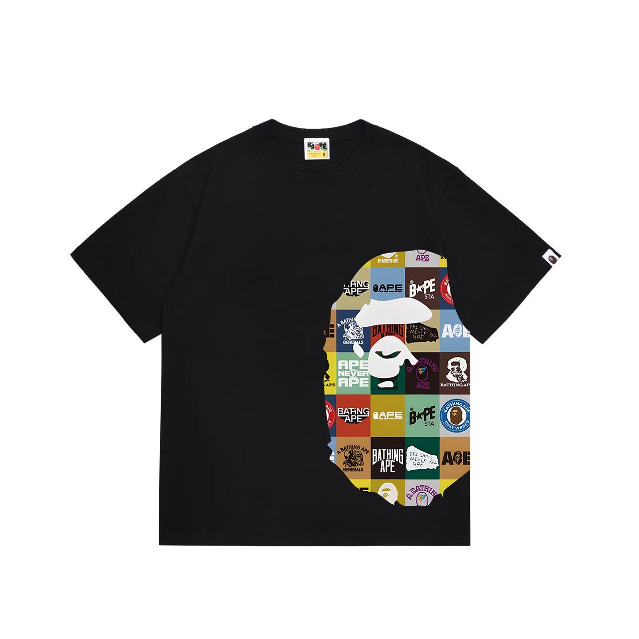 BAPE Chest and Back Graphic Short-Sleeve T-Shirt