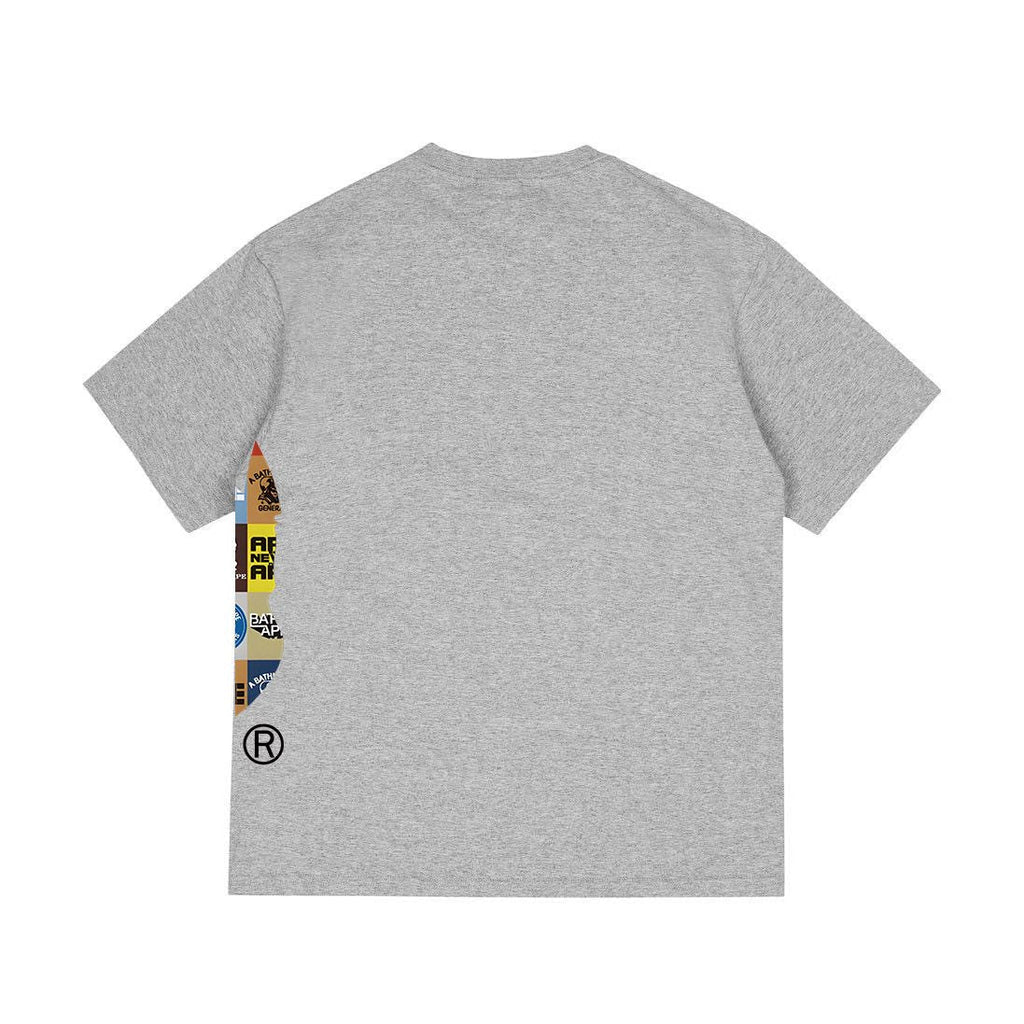 BAPE Ape-Head Collage Short-Sleeve T-Shirt