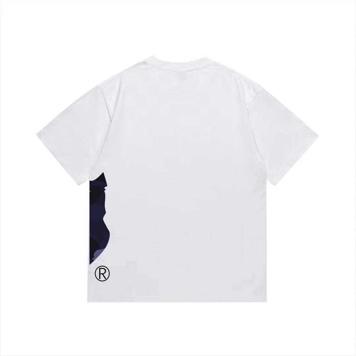 BAPE Blue Camo Side Graphic T-Shirt
