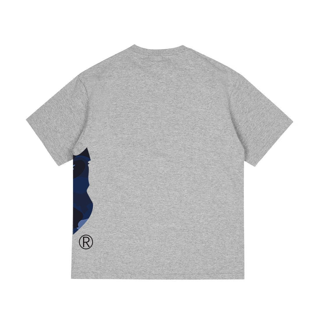 BAPE Blue Camo Ape-Head Graphic T-Shirt