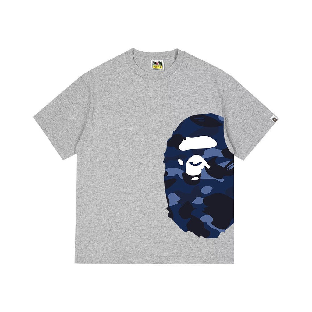 BAPE Blue Camo Side Graphic T-Shirt