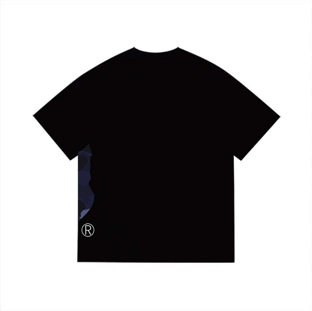 BAPE Blue Camo Side Graphic T-Shirt
