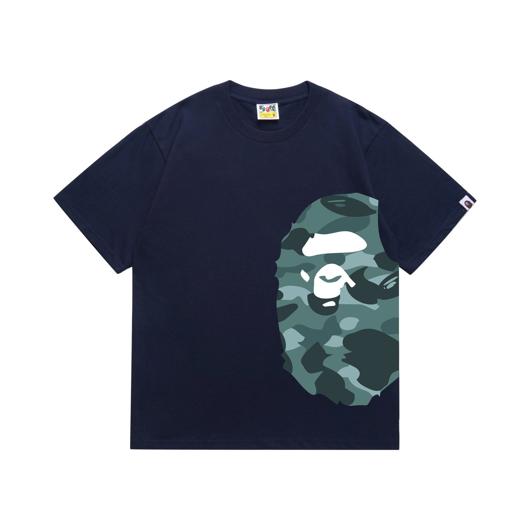 BAPE Camo Ape-Head Side Graphic T-Shirt