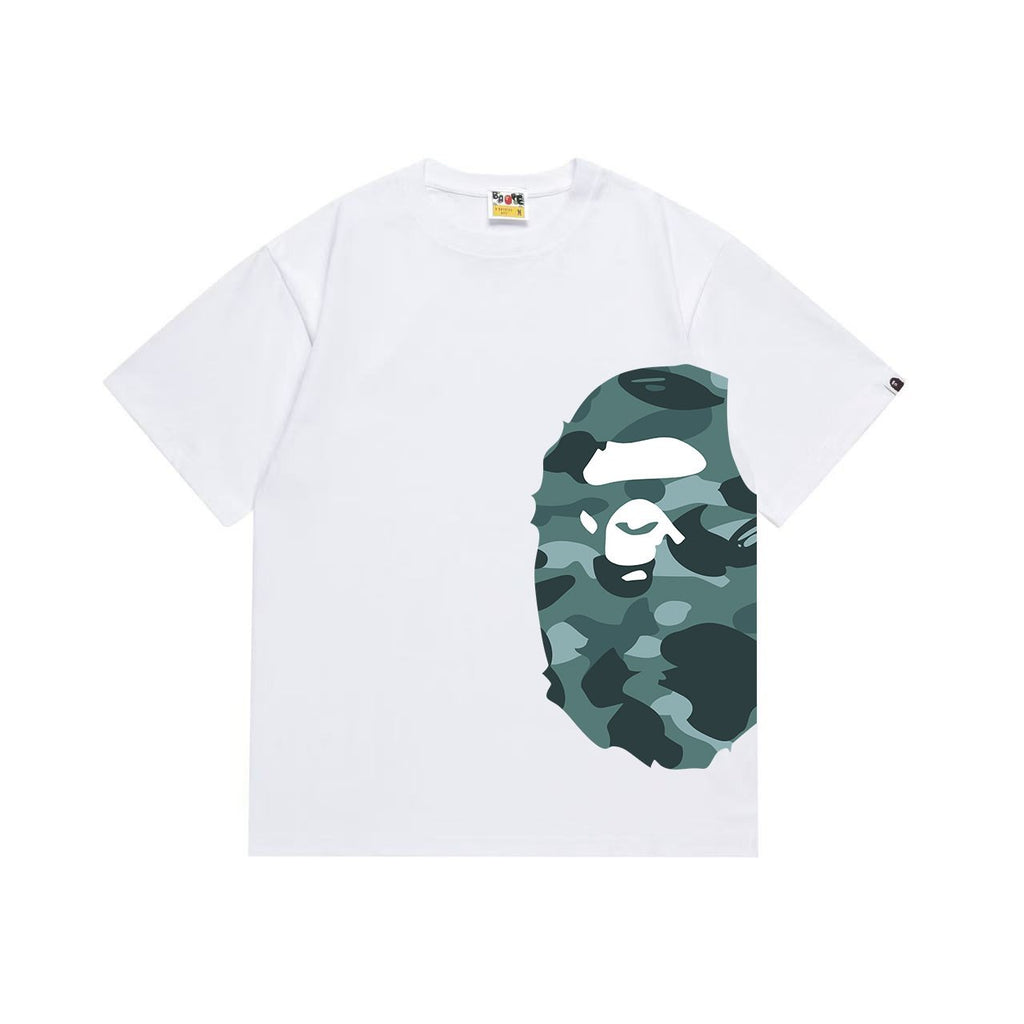 BAPE Camo Ape-Head Side Graphic T-Shirt