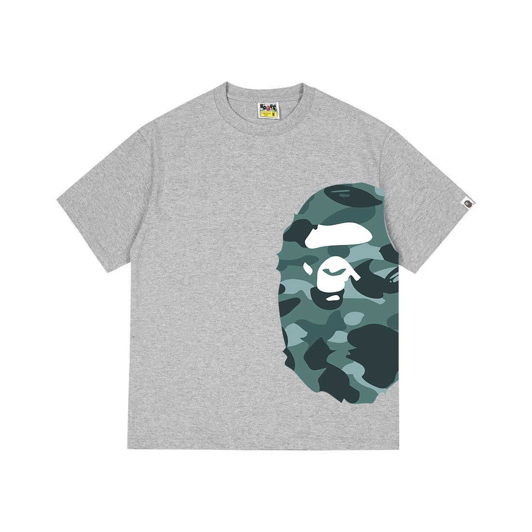 BAPE Camo Ape-Head Side Graphic T-Shirt
