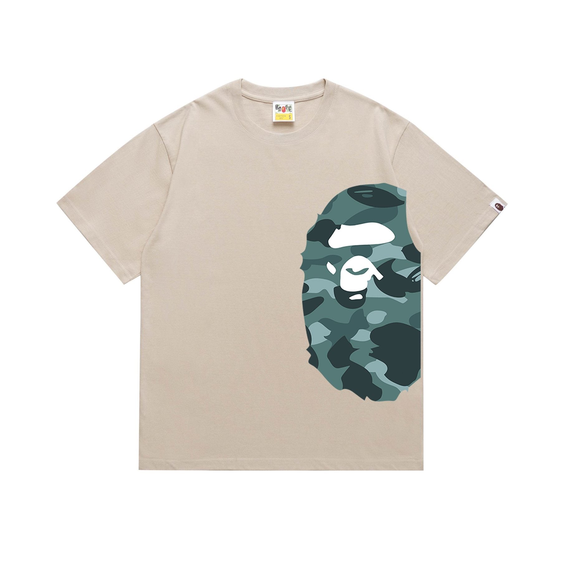 BAPE Camo Ape-Head Side Graphic T-Shirt