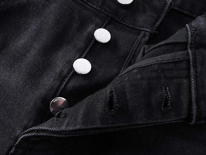 AMIRI Distressed Slim Tapered Jeans