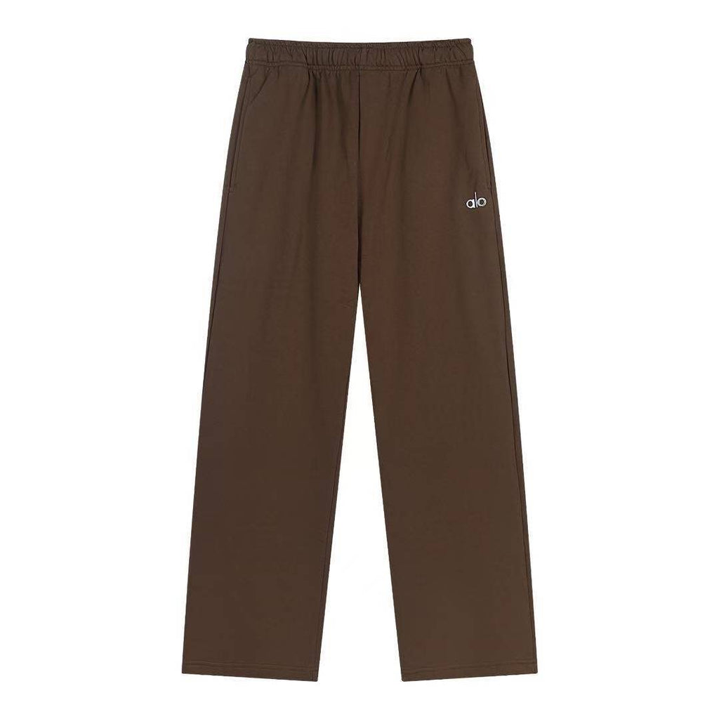 alo Small Logo Crewneck Sweatshirt & Sweatpants Matching Set