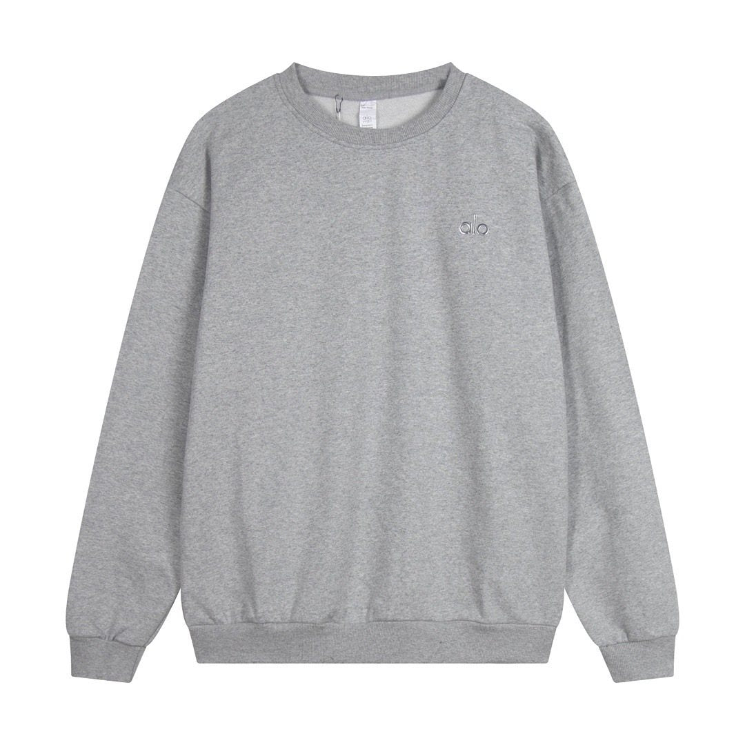 alo Small Logo Crewneck Sweatshirt & Sweatpants Matching Set