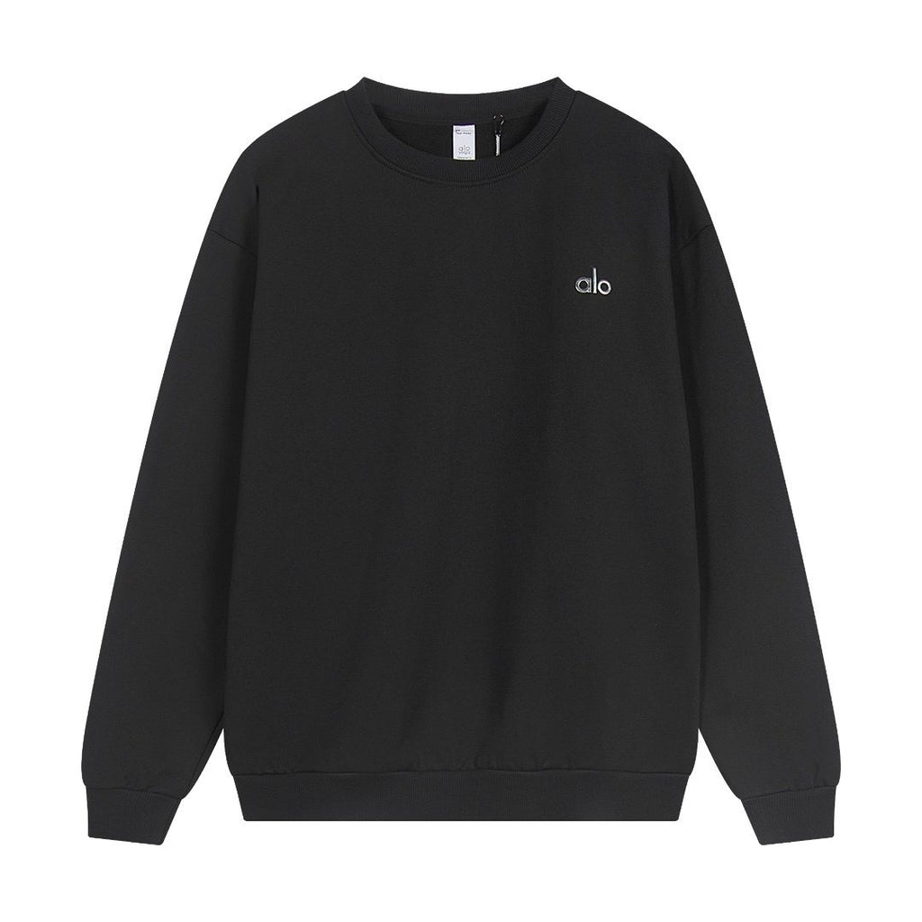 alo Small Logo Crewneck Sweatshirt & Sweatpants Matching Set