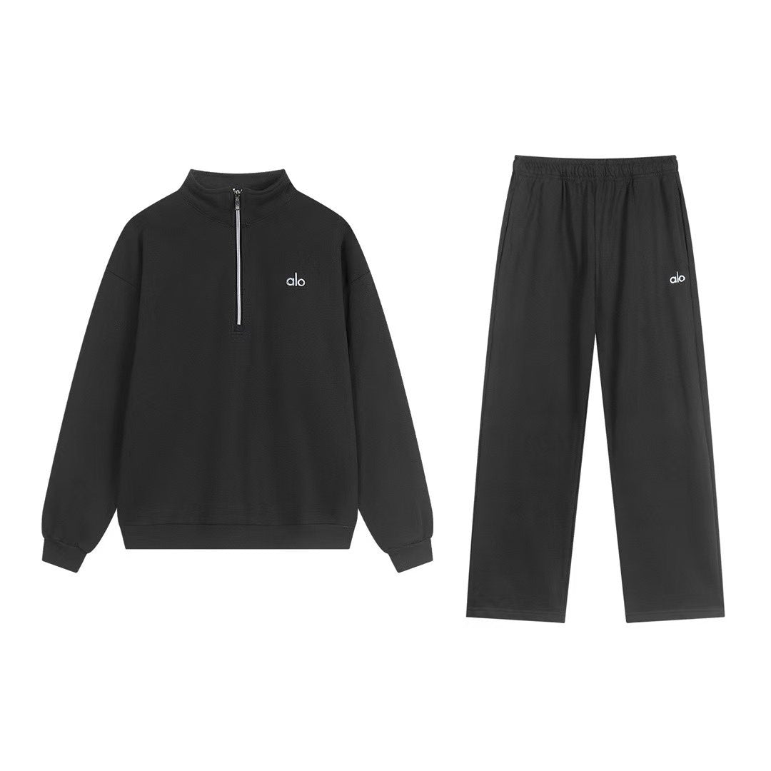 alo Quarter-Zip Matching Set