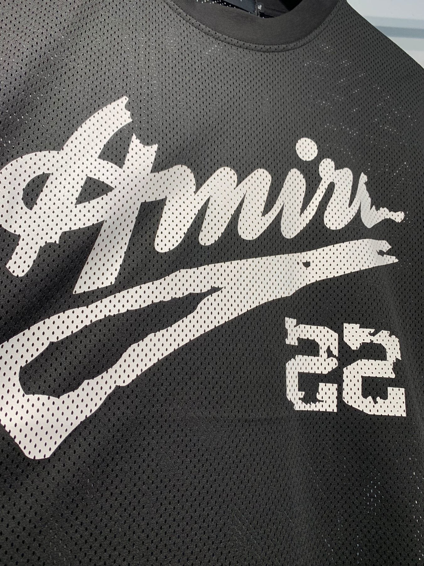 AMIRI 22 Mesh T-Shirt & Shorts Set